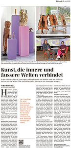 Kunst, die innere und äussere Welten verbindet, Bündner Tagblatt, 2023-06-28, p. 13