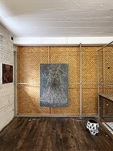 Dimitrina Sevova, Haunted Ecologies of Care: Hysteria, Ruins, and the Wild Reclaiming of Space (work in progress), 2025. Exhibition view