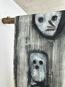 Dimitrina Sevova, Die Nacht wenn der Wind voller Weltraum uns am Angesicht zehrt und die Sehnsucht wächst (inspiriert von Rainer Maria Rilkes Duineser Elegien) [O and the night, the night, when the wind full of worldspace gnaws at our faces (inspired by Rainer Maria Rilke’s Duino Elegies)], 2025